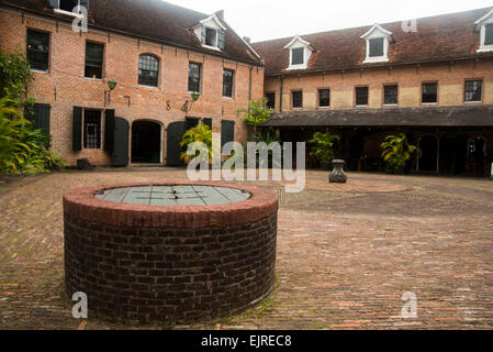 Fort Zeelandia, costruito nel 1651, PARAMARIBO SURINAME, Foto Stock