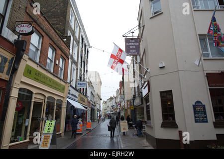 Città costiera di Ramsgate Kent, Sud Thanet, Inghilterra, Regno Unito Inglese località balneari sono tra i più indigenti posti nel Regno Unito Foto Stock