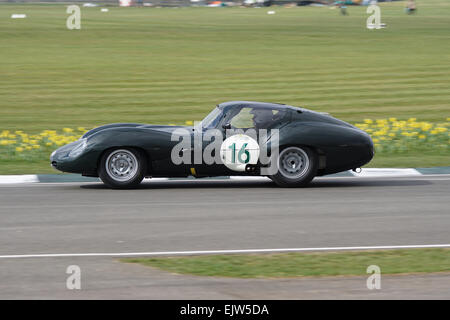 1963 Lister Jaguar Coupe Foto Stock