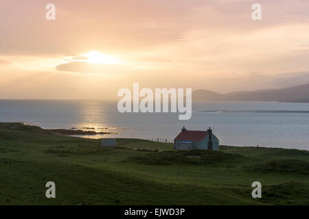 Gruinard bay riserva naturale sunrise alba Foto Stock