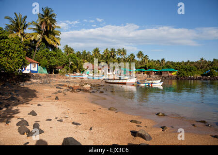 Palolem beach, Palolem, Goa, India, Asia Foto Stock