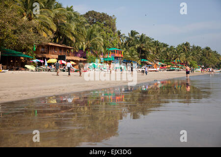 Palolem beach, Palolem, Goa, India, Asia Foto Stock