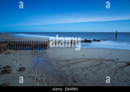 Insolito per la difesa del mare Foto Stock