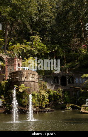 Giardini tropicali Foto Stock