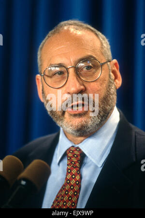 Noi consulente economico Joseph Stiglitz Settembre 26, 1997 a Washington, DC. Foto Stock