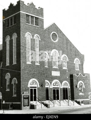 14 West DuVal Street,sesta Mount Zion Church Foto Stock