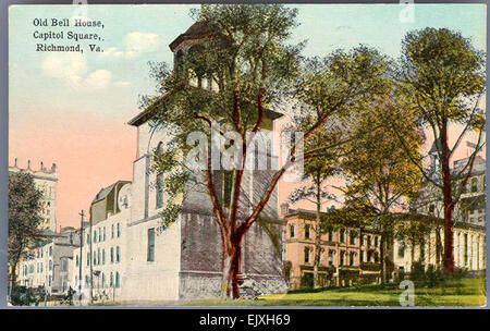 Old Bell House, Piazza del Campidoglio, Richmond, VA Foto Stock