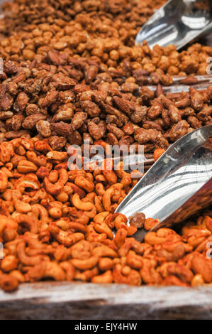 Arachidi tostate Foto Stock