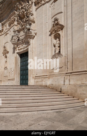 Basilica di San Martino, Martina Franca, Puglia, Italia Foto Stock