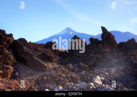 Tenerife, vulcano Teide Foto Stock