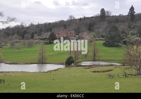 Chartwell fu la principale casa per adulti di Sir Winston Churchill. Churchill e sua moglie Clementina ha acquistato la proprietà, trova Foto Stock