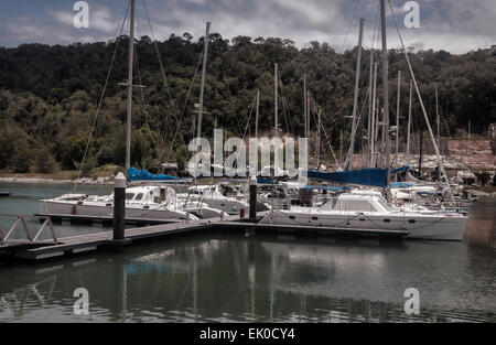 Marina a mezzogiorno. Foto Stock