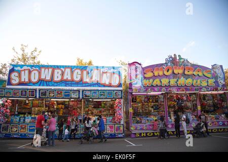 Visualizza borsa si spegne al Sydney Royal Easter Show. Credito: Richard Milnes/Alamy Foto Stock