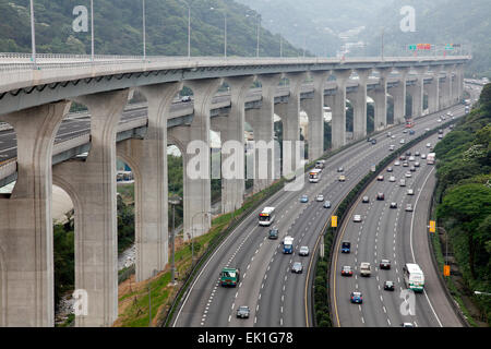 Viadotto di Wu-Yang Foto Stock