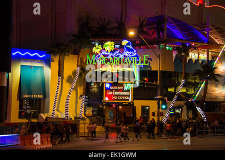 Las Vegas, Nevada, Stati Uniti d'America - 23 ottobre 2013 : margaritaville ristorante-regali a las vegas, Jimmy Buffett il Margaritaville ristorante aperto nel dic 2003 come parte di flamingo Foto Stock