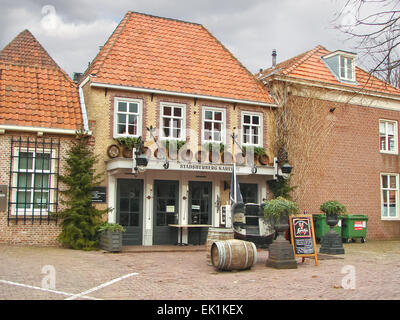 Ristorante nella cittadina olandese di Heusden. Foto Stock