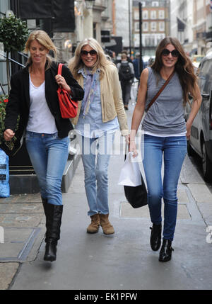 Jools oliver visto su dover Street a Londra con: jools oliver dove: Londra, Regno Unito quando: 01 Ott 2014 Foto Stock