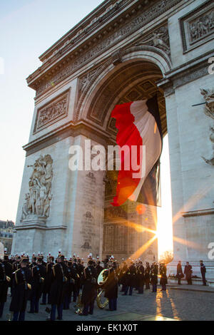 Arco di Trionfo, Parigi, Francia Foto Stock