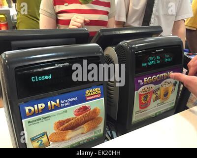 McDonalds, St Annes Square, Manchester Foto Stock