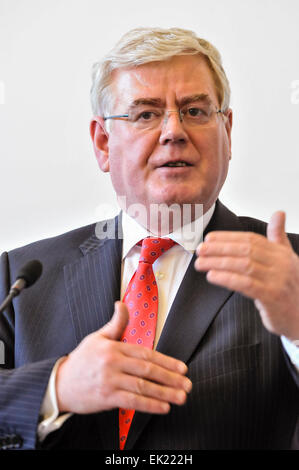 Ex Tánaiste irlandese Eamon Gilmore Foto Stock