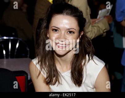 La Miss metropolitane coronamento onorario di 'in comune' attrice Megan Fairchild a Ellen's Stardust Diner offre: Megan Fairchild dove: New York New York, Stati Uniti quando: 01 Ott 2014 Foto Stock