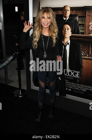 Premiere della Warner Bros Foto e Village Roadshow Pictures' 'Il giudice' dotata di: Dyan Cannon dove: Los Angeles, California, Stati Uniti quando: 01 Ott 2014 Foto Stock