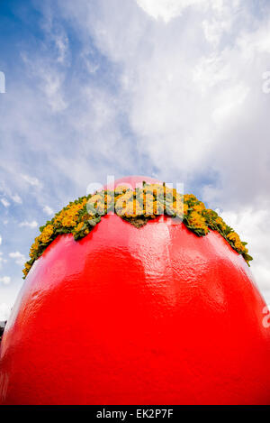 Vienna, il Castello di Schoenbrunn, mercato di Pasqua, Ostermarkt, Austria, 13. distretto, Schoenbrunn Foto Stock