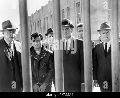 Robert Blake, John Forsythe, Scott Wilson, sul set del film "a sangue freddo", 1967 Foto Stock