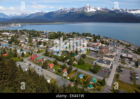 La risurrezione Bay e Seward, Alaska. Foto Stock