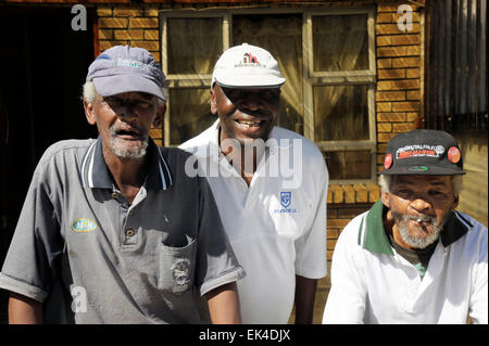 Langa Township aprire strade evento Foto Stock