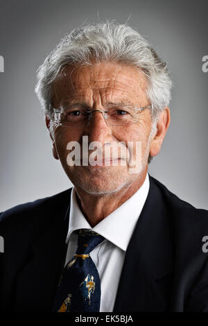 L'Italia, ritratto in studio af medioevo business man Foto Stock