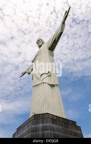 Statua di Cristo a Rio de Janeiro Foto Stock