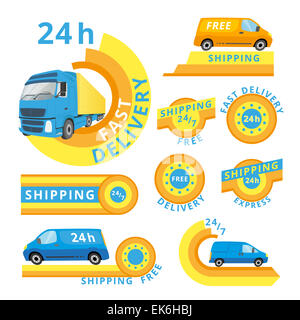 Consegna vettura Foto Stock