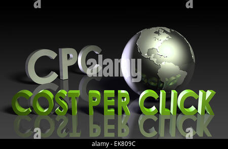 Il costo Per clic Foto Stock
