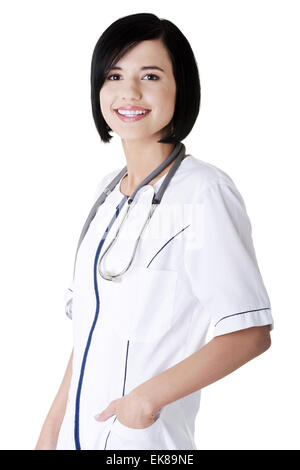 Giovane infermiere o medico donna Foto Stock
