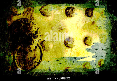 La cultura cinese sfondo Foto Stock