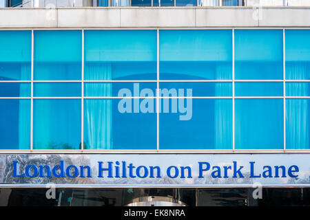 London Hilton on Park Lane - Londra Foto Stock