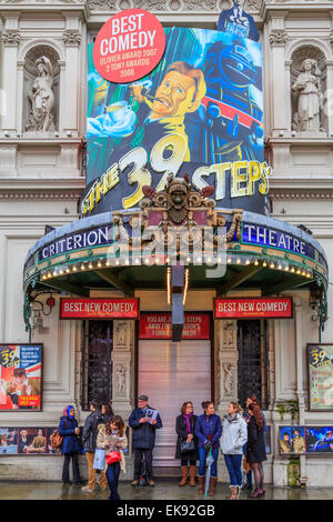 Criterion Theatre i 39 passi Piccadilly Circus Westminster London Foto Stock