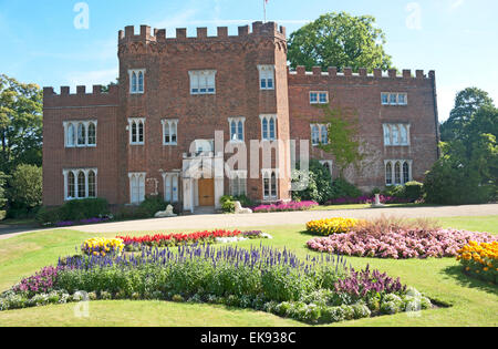 Il castello di Hertford Hertfordshire, Inghilterra Foto Stock
