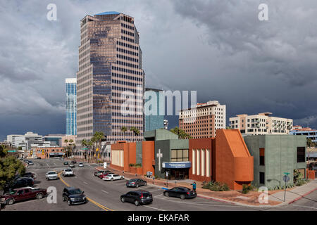 Centro cittadino di Tucson, Arizona Foto Stock