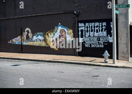 Memphis, Tennessee , street art e Graffiti , Foto Stock