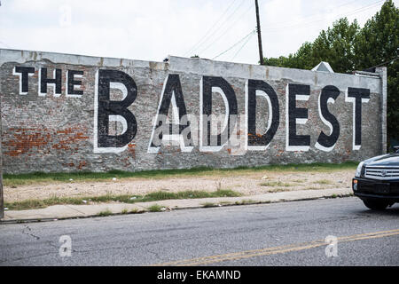 Memphis, Tennessee , street art e Graffiti , Foto Stock