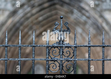 Elgin Cathedral nel nord-est della Scozia è un rudere maestoso Foto Stock