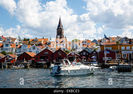 Fjallbacka, regione di Bohuslan, nella costa occidentale della Svezia, Scandinavia, Europa Foto Stock