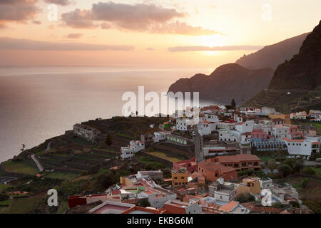 Agulo, La Gomera, isole Canarie, Spagna, Atlantico, Europa Foto Stock