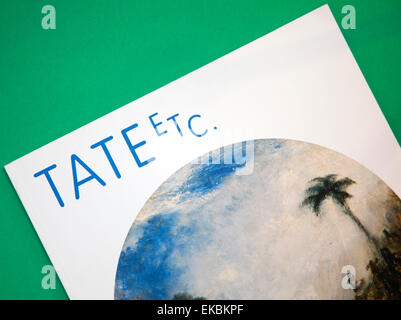 Tate Galleries "Tate etc' magazine, Londra Foto Stock