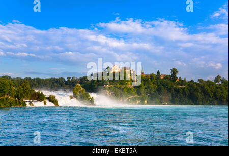 Reno River Falls, Schaffhausen, Svizzera Foto Stock