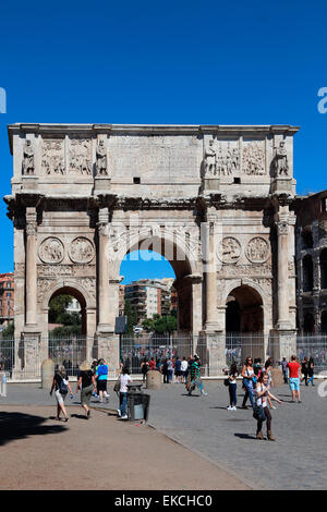 Italia Roma Arco di Costantino Arco di Costantino Foto Stock