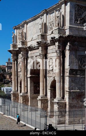 Italia Roma Arco di Costantino Arco di Costantino Foto Stock