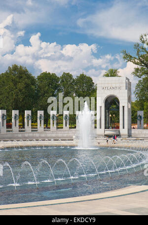 American National Memoriale della Seconda Guerra Mondiale. Foto Stock